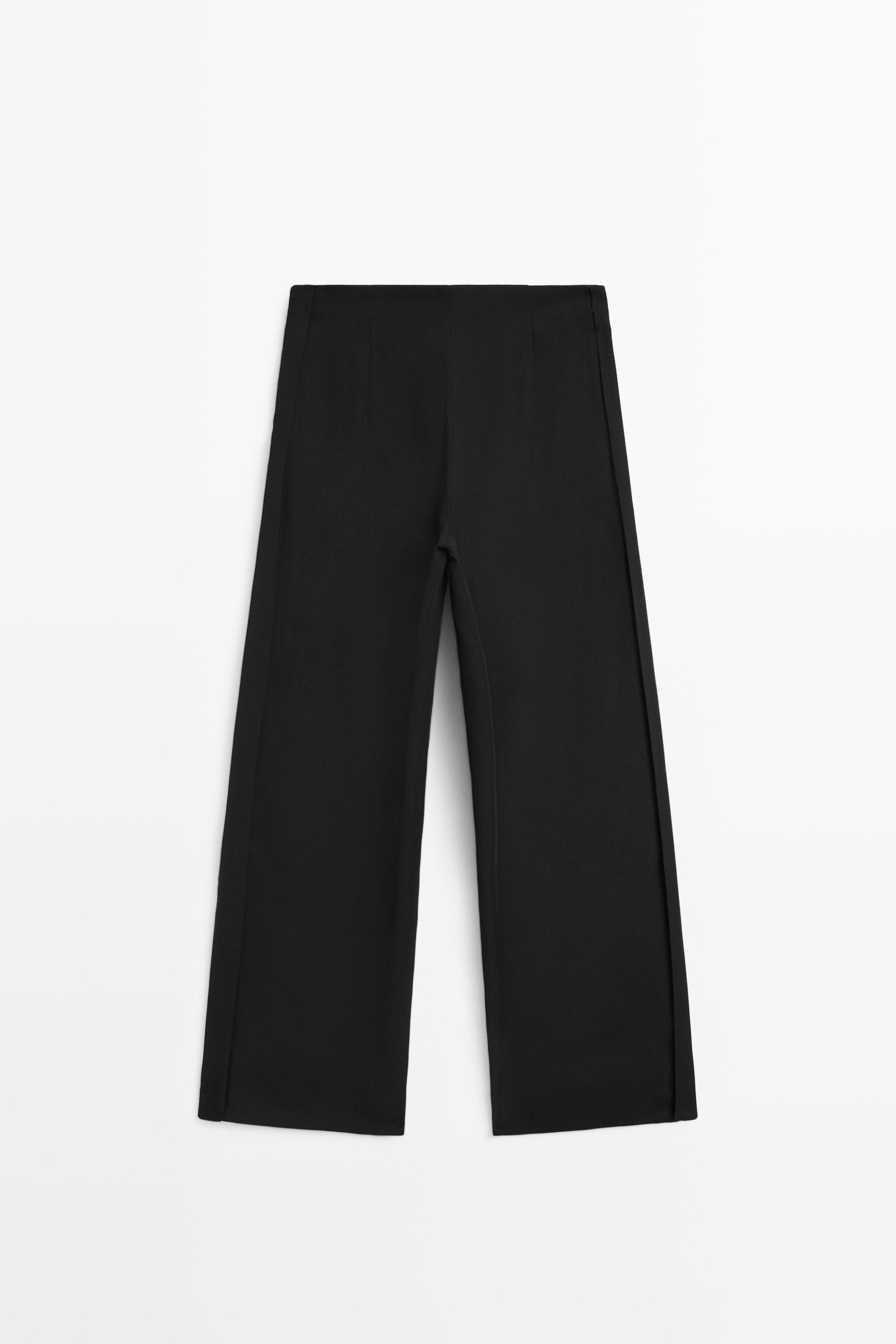 Pantalon droit fluide
